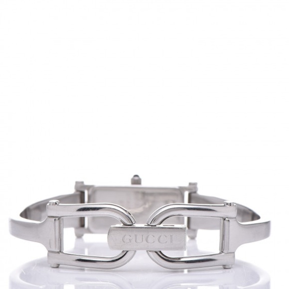 GUCCI - Stainless steel mother of pearl watch - Picture 3 of 3